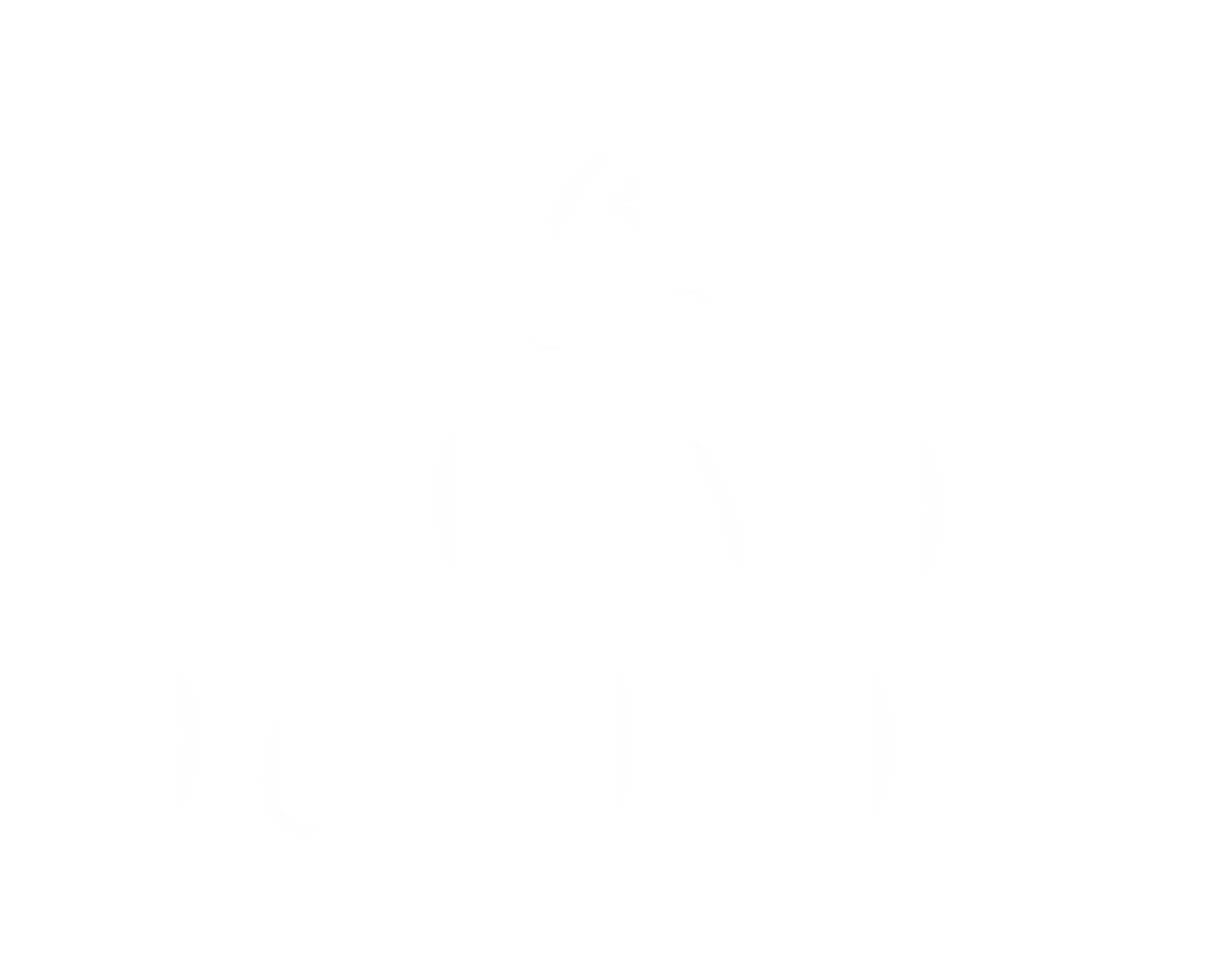 Aquavia Lumina Logo in White with glow