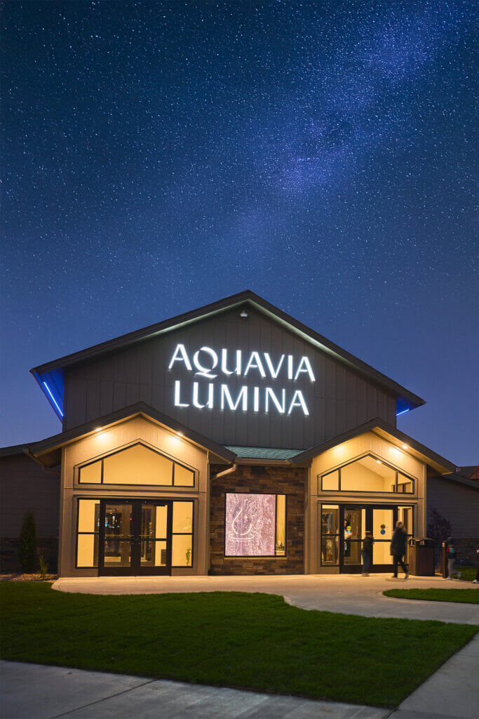 Aquavia Lumina Front Entrance.